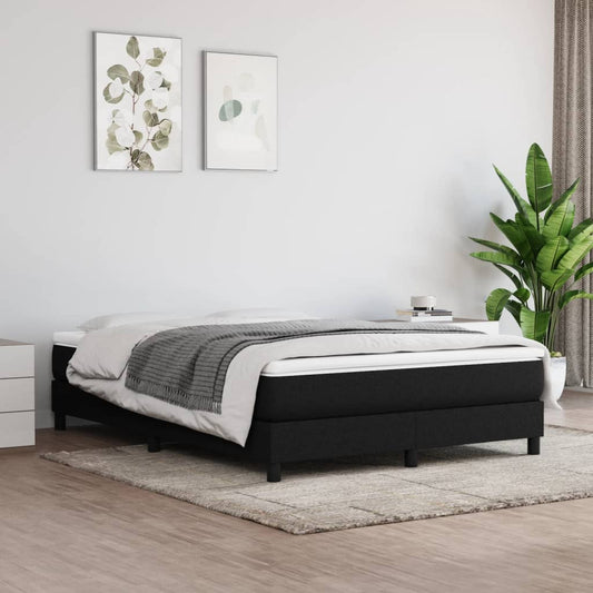 Pocketveringmatras medium 140x200x20 cm stof zwart is nu te koop bij PeponiXL, paradijselijk wonen!