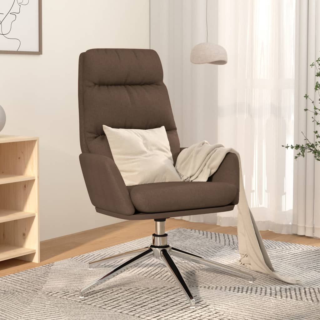 Relaxstoel stof taupe is nu te koop bij PeponiXL, paradijselijk wonen!
