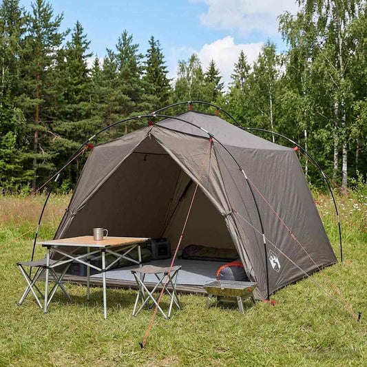Tunneltent Bruin en Grijs 2-persoons is nu te koop bij PeponiXL, paradijselijk wonen!