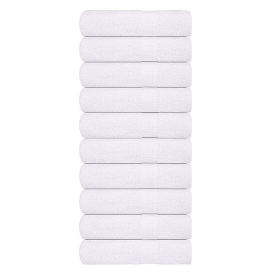 Handdoeken FROGN 10 st 50x100 cm 360 g/m² wit is nu te koop bij PeponiXL, paradijselijk wonen!