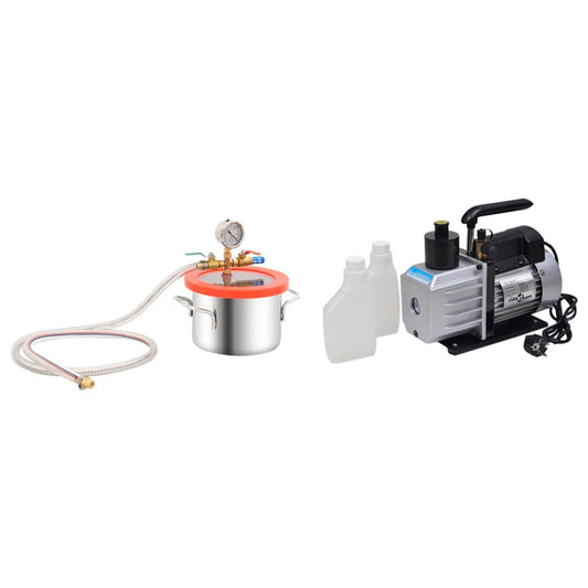 Vacuümkamer met 2-traps pomp 3,7 L is nu te koop bij PeponiXL, paradijselijk wonen!