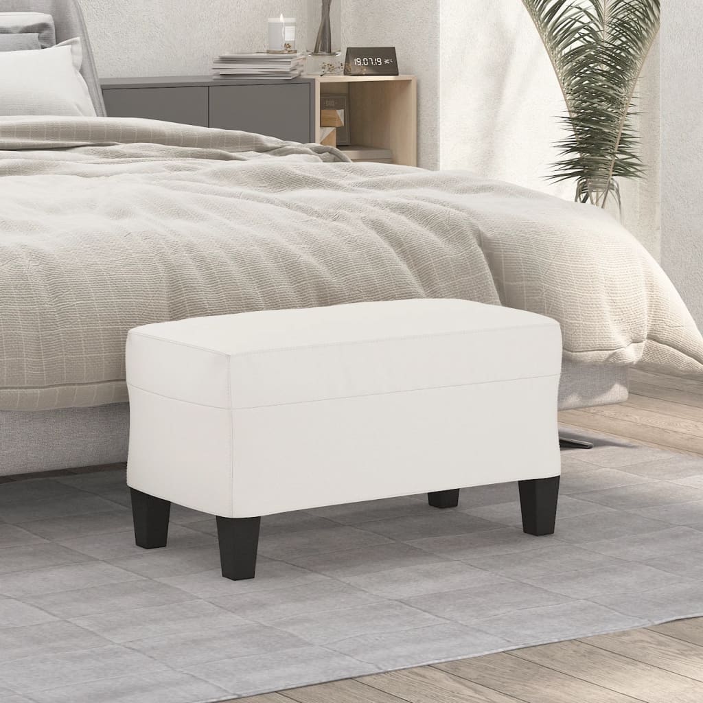 Bankje 70x35x41 cm microvezelstof beige is nu te koop bij PeponiXL, paradijselijk wonen!
