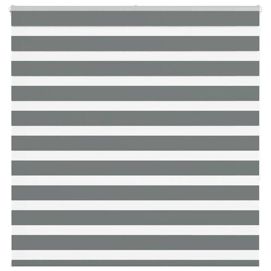 Zebra rolgordijn 150x150 cm stofbreedte 145,9 cm donkergrijs is nu te koop bij PeponiXL, paradijselijk wonen!