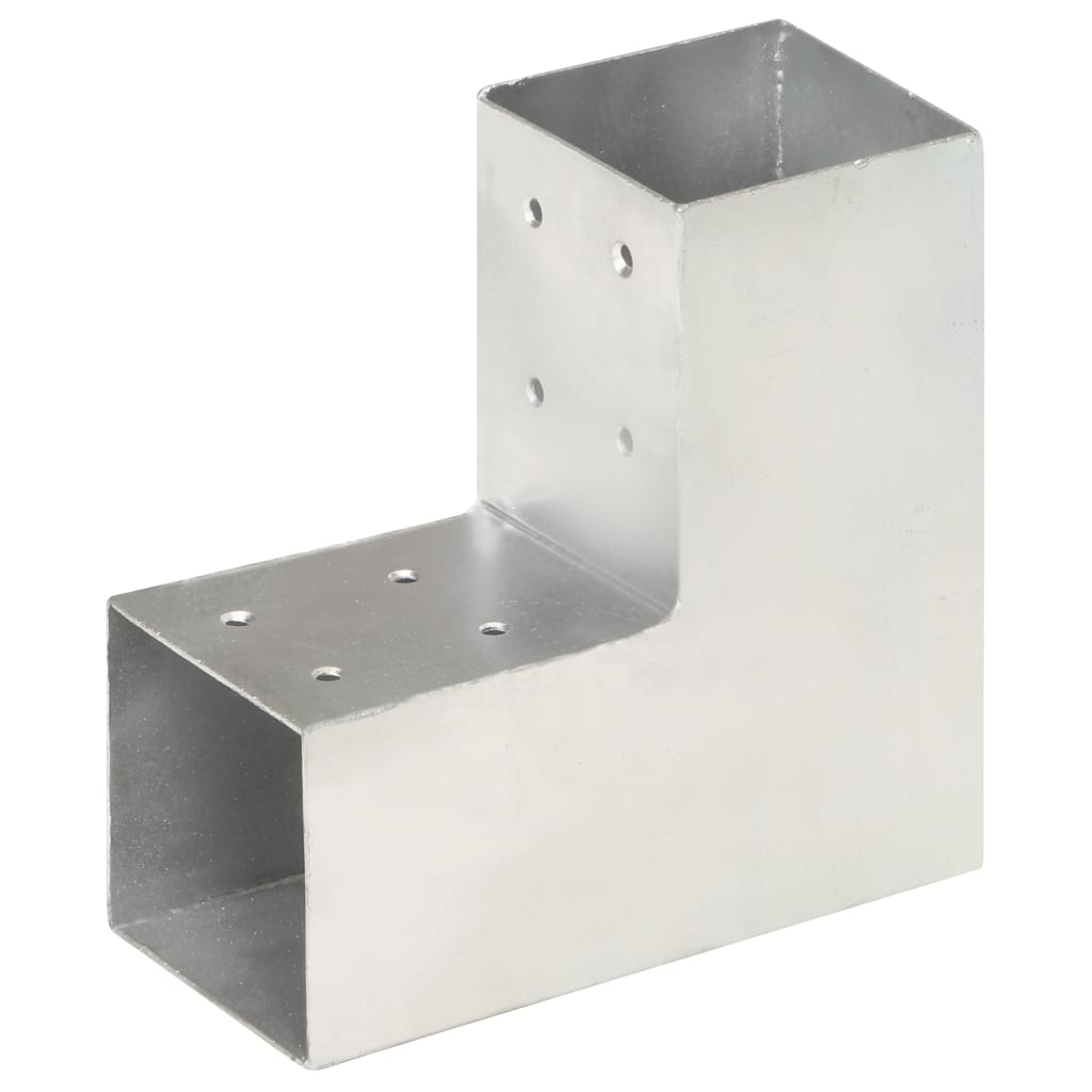Paalverbinding L-vorm 81x81 mm gegalvaniseerd metaal is nu te koop bij PeponiXL, paradijselijk wonen!
