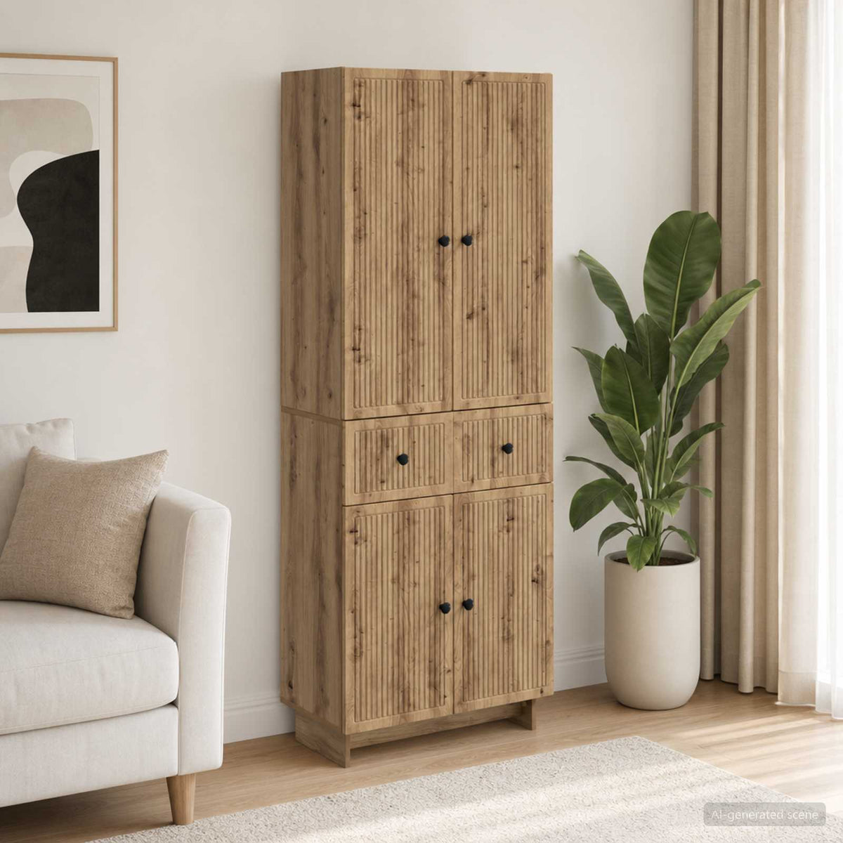 Kastenset 2 st Bewerkt hout is nu te koop bij PeponiXL, paradijselijk wonen!