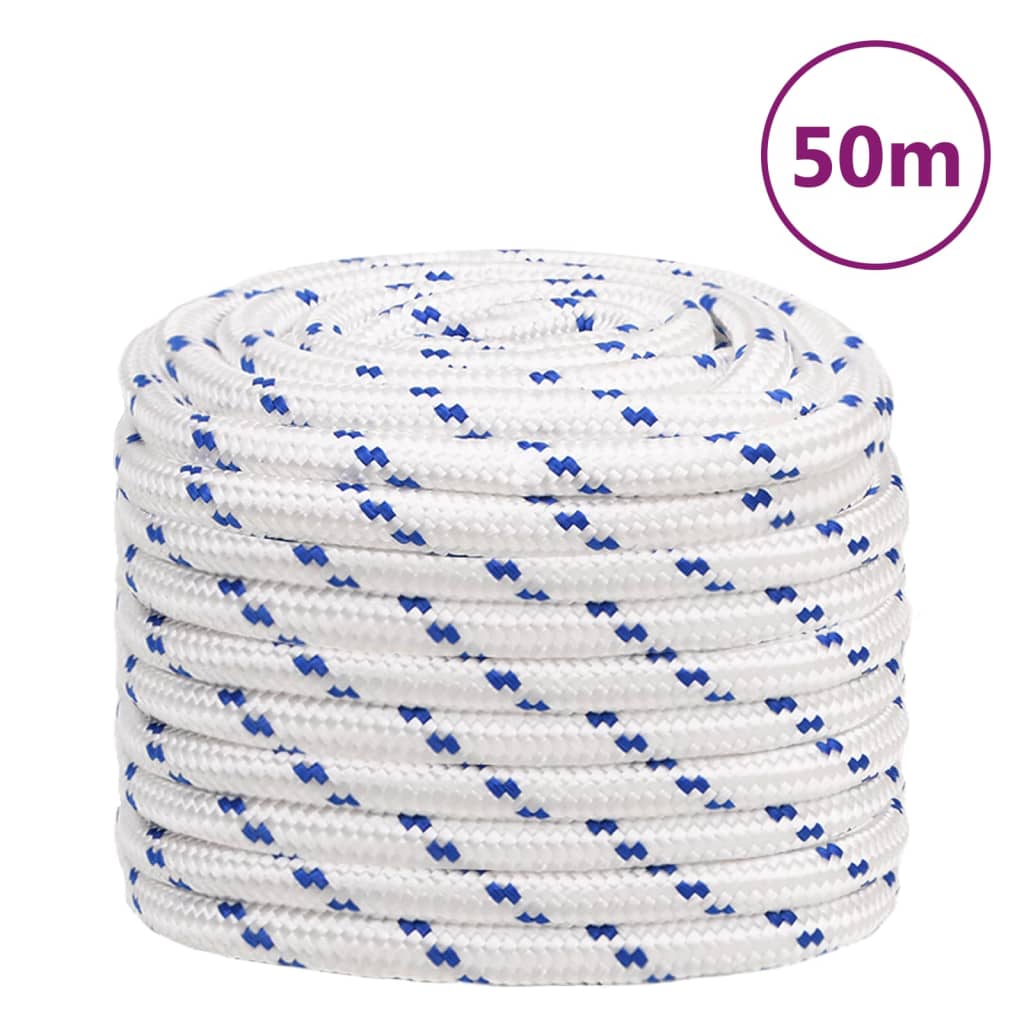 Boot touw 20 mm 50 m polypropyleen wit is nu te koop bij PeponiXL, paradijselijk wonen!