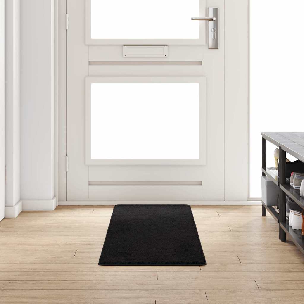 Tapijt Loper Zwart 50 x 200 cm 100% Polypropylene Tuft is nu te koop bij PeponiXL, paradijselijk wonen!