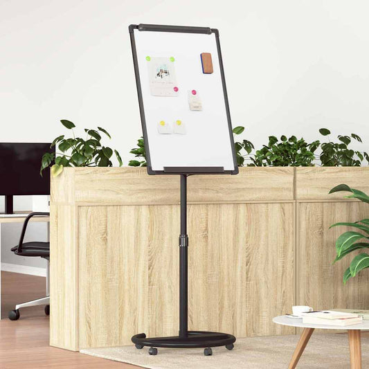 Magnetisch whiteboard Zwart en Wit 62 x 62,5 x 197 cm EPS is nu te koop bij PeponiXL, paradijselijk wonen!
