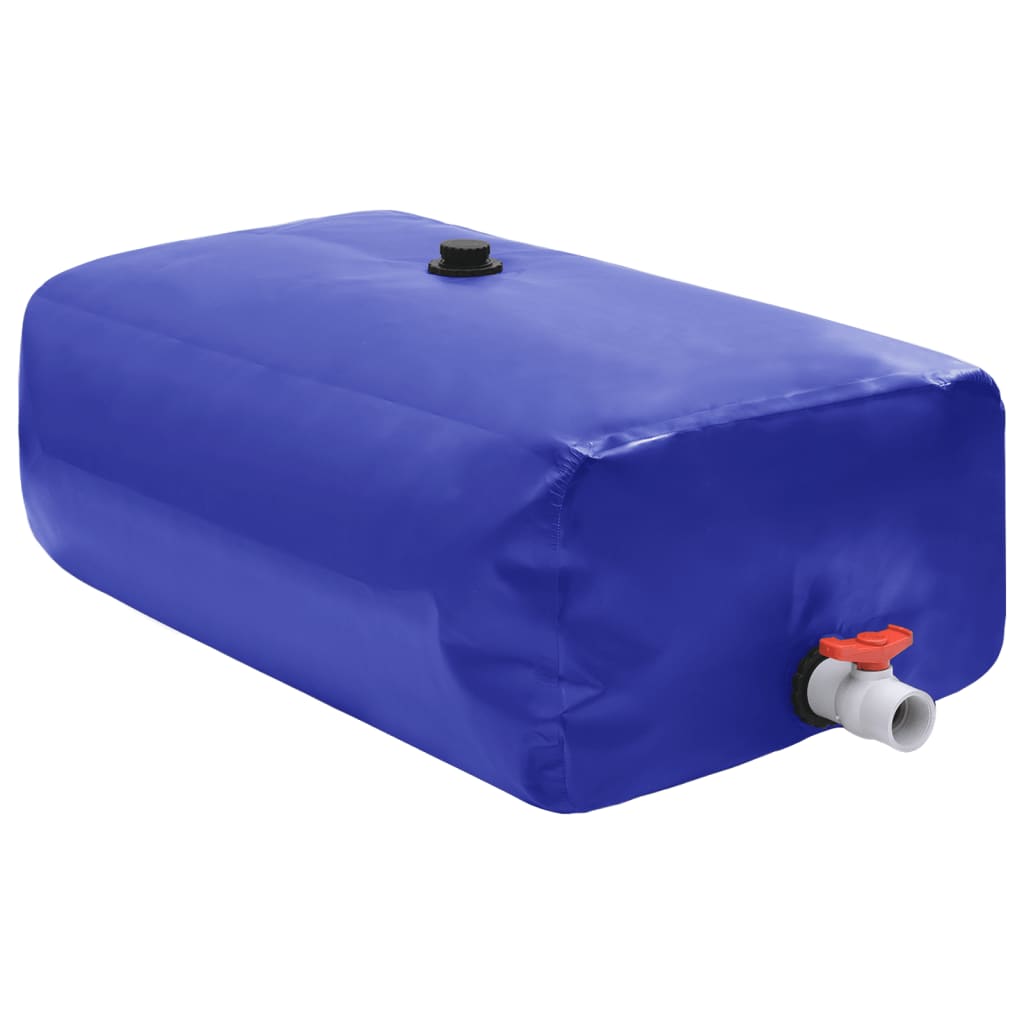 Watertank met kraan opvouwbaar 100 L PVC is nu te koop bij PeponiXL, paradijselijk wonen!