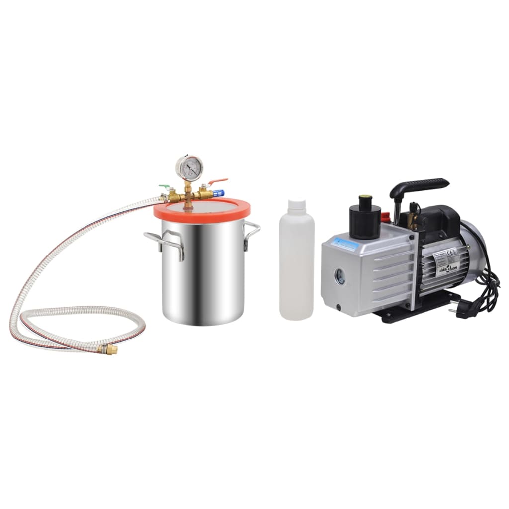 Vacuümkamer met 2-traps pomp 5,5 L is nu te koop bij PeponiXL, paradijselijk wonen!