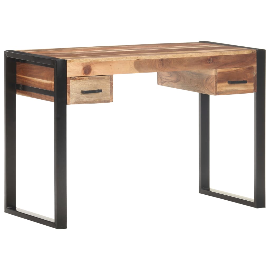 Bureau 110x50x76 cm massief hout is nu te koop bij PeponiXL, paradijselijk wonen!