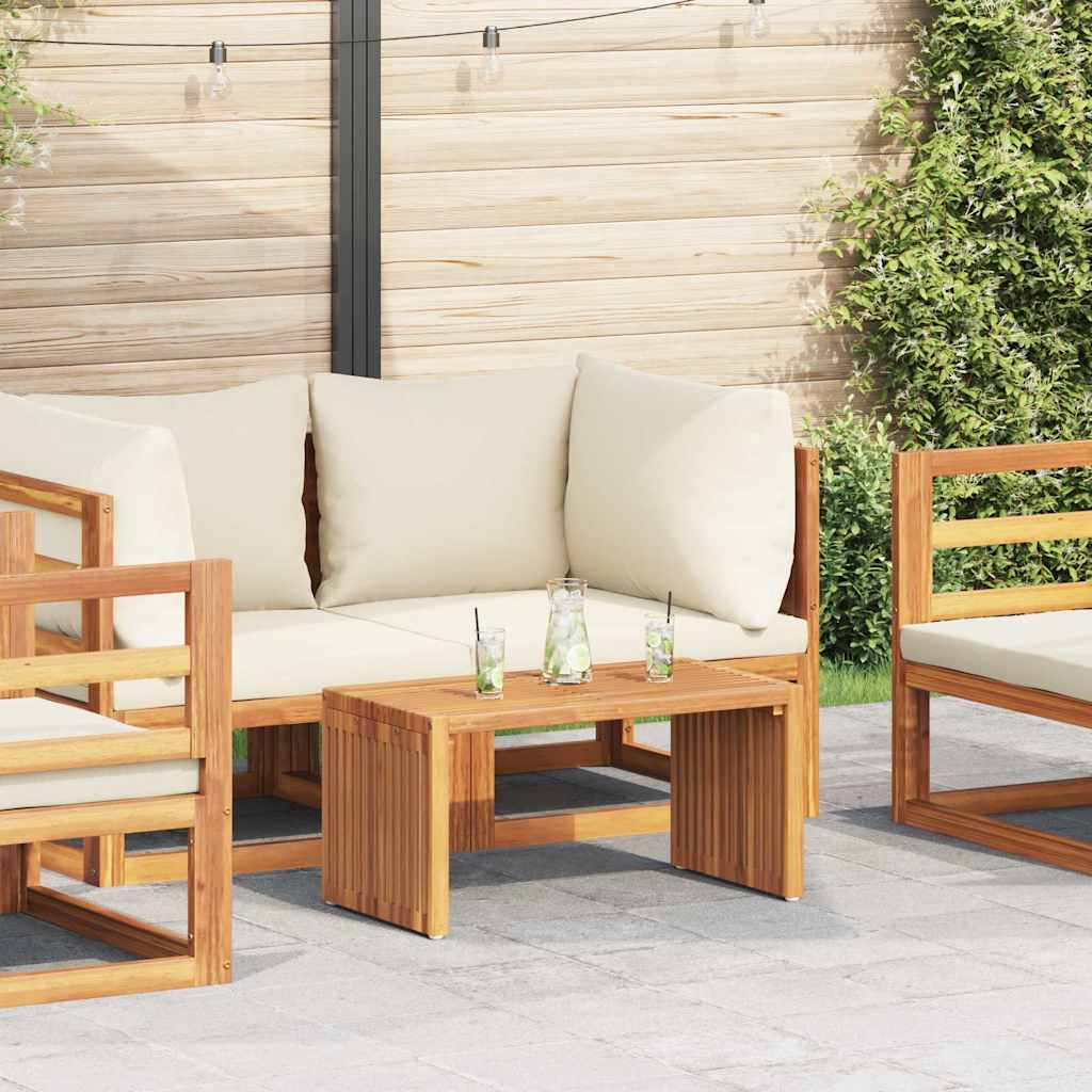 Tuin Bijzettafel Bruin 70 x 37,5 x 35,5 cm Massief Teakhout is nu te koop bij PeponiXL, paradijselijk wonen!