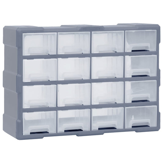 Organiser met 16 medium lades 52x16x37 cm is nu te koop bij PeponiXL, paradijselijk wonen!