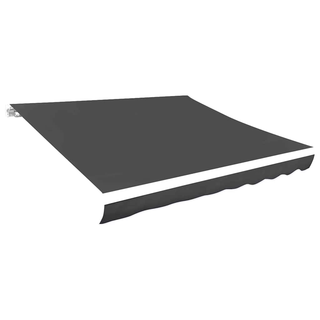 Vervangingsdoek voor luifel 4,5x3 m polyester grijs is nu te koop bij PeponiXL, paradijselijk wonen!