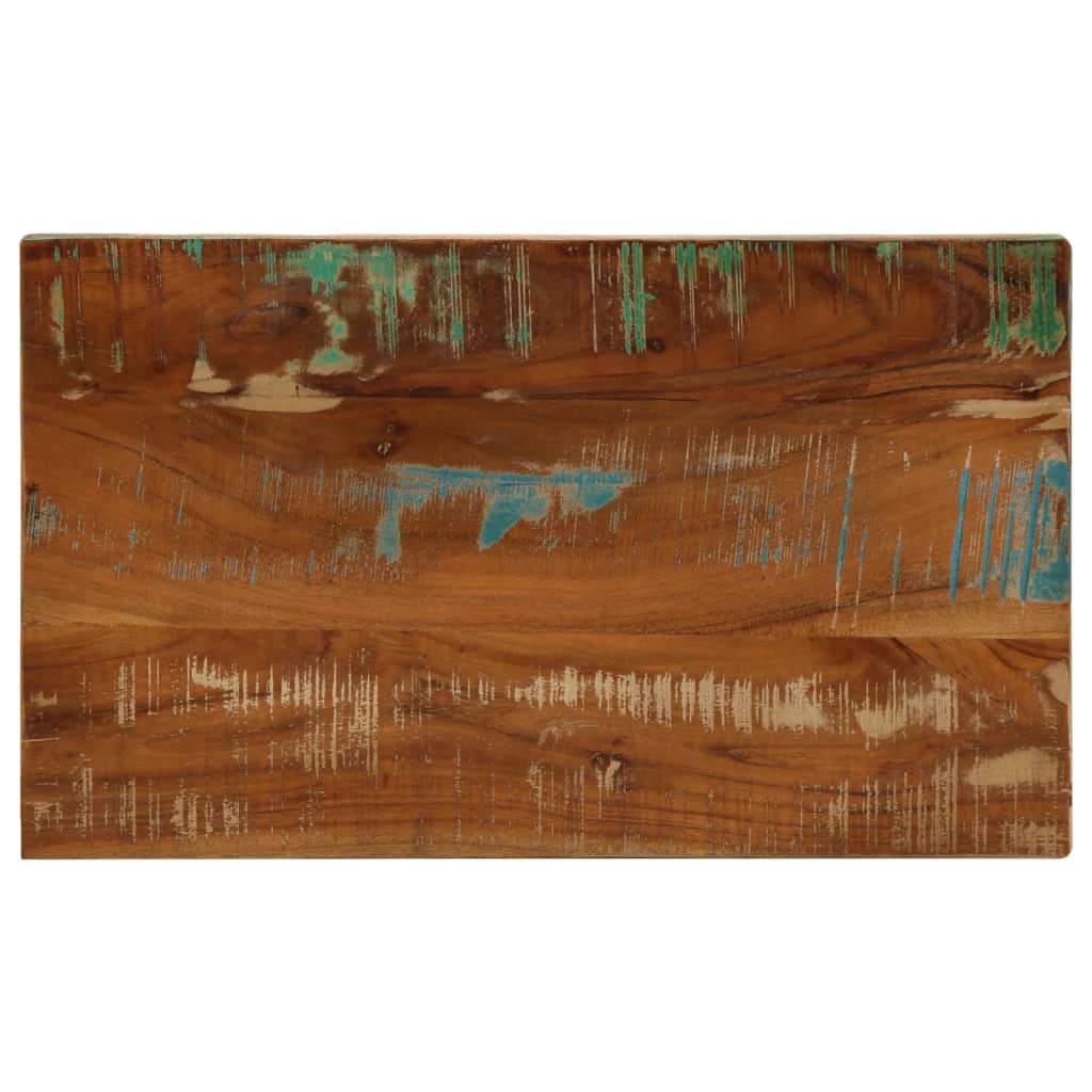 Tafelblad rechthoekig 60x20x3,8 cm massief gerecycled hout is nu te koop bij PeponiXL, paradijselijk wonen!