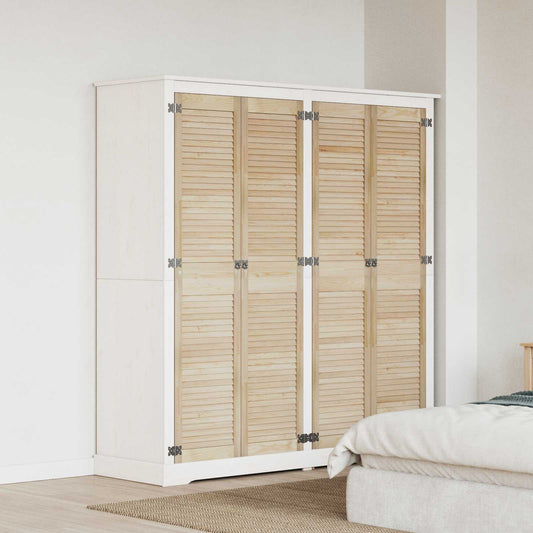 Kastdeur 4 pcs Naturel 170 x 2,1 x 39,5 cm Massief grenenhout is nu te koop bij PeponiXL, paradijselijk wonen!