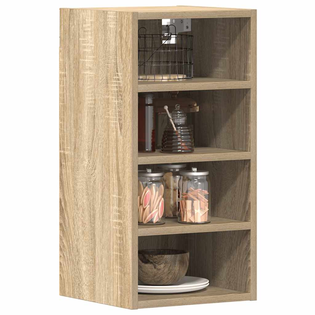 Bovenkast Riga 30x29,5x60 cm bewerkt hout sonoma eikenkleurig is nu te koop bij PeponiXL, paradijselijk wonen!