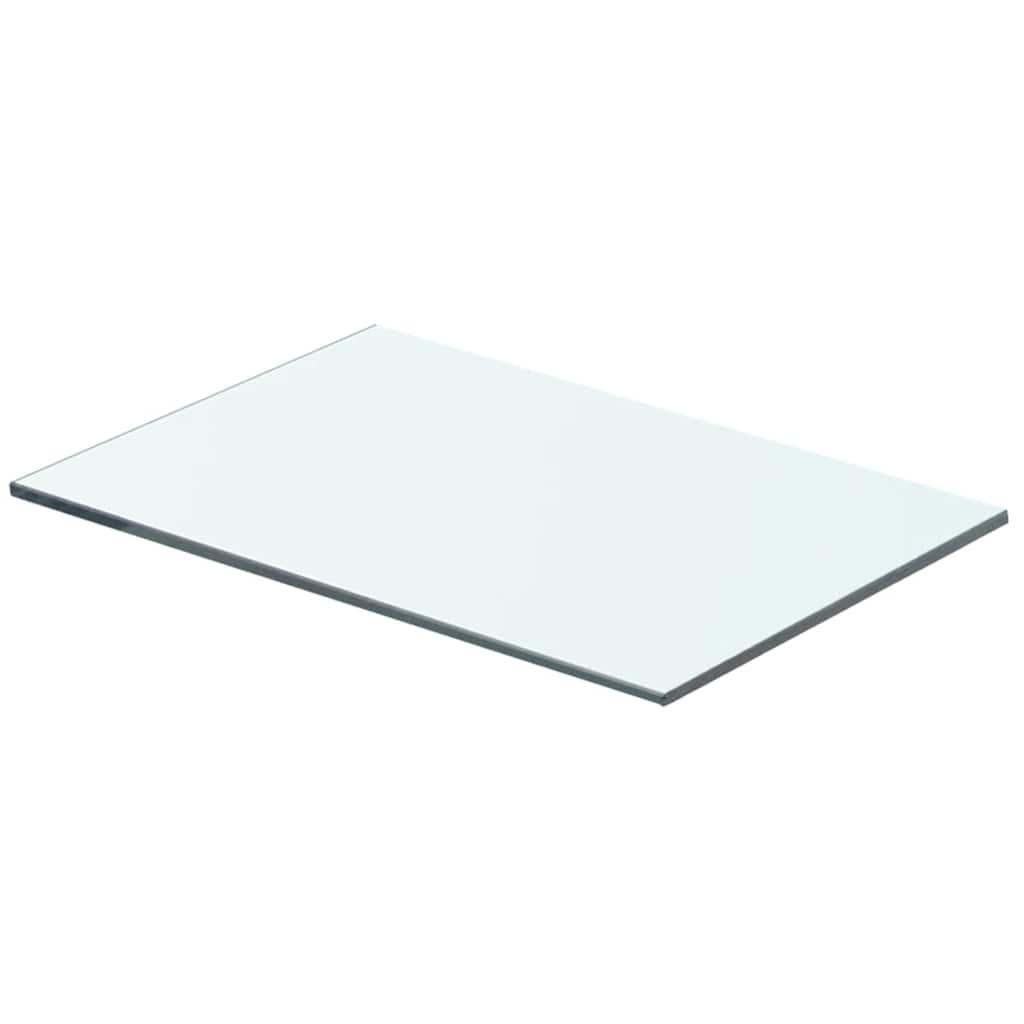 Wandschap transparant 40x20 cm glas is nu te koop bij PeponiXL, paradijselijk wonen!