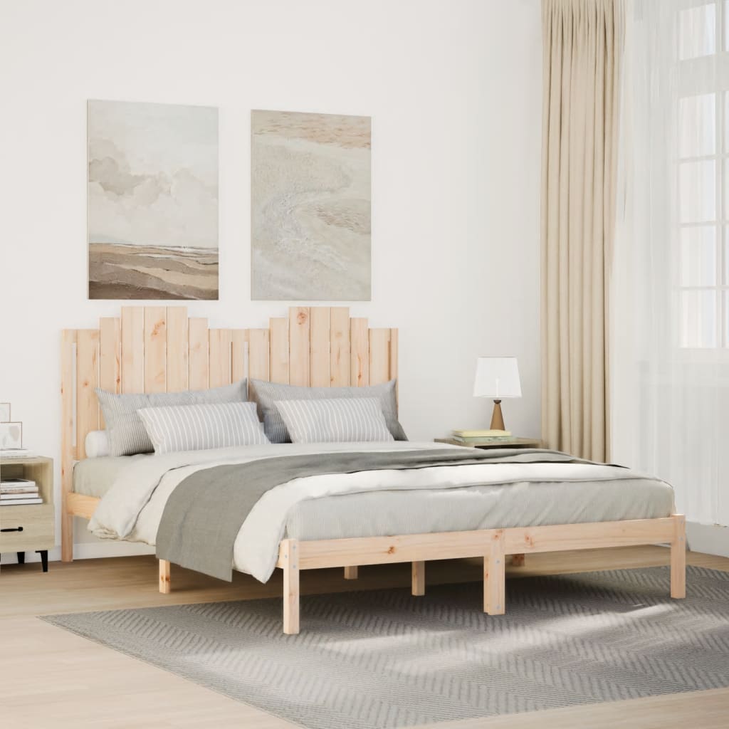 Bedframe extra lang zonder matras massief hout 140x220 cm is nu te koop bij PeponiXL, paradijselijk wonen!