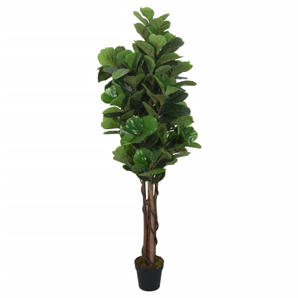 Kunstplant vijgenboom 232 bladeren 180 cm groen is nu te koop bij PeponiXL, paradijselijk wonen!