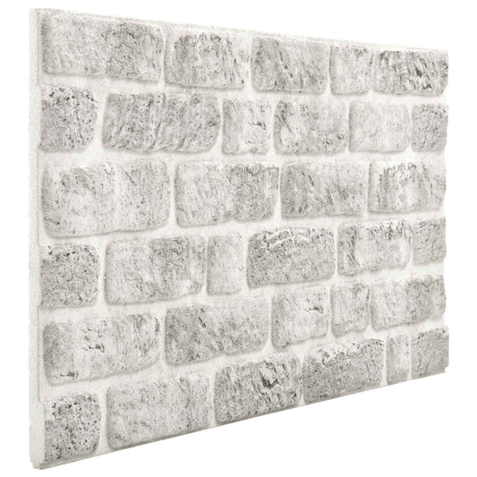 Wandpanelen 10 pcs Lichtgrijs 100 x 50 cm EPS-schuim is nu te koop bij PeponiXL, paradijselijk wonen!