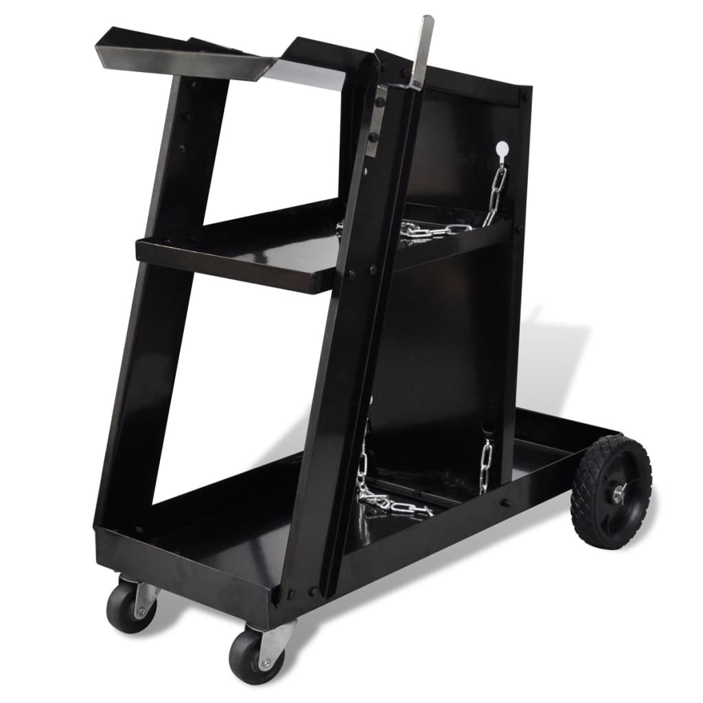Lasgereedschap wagen 3 planken zwart is nu te koop bij PeponiXL, paradijselijk wonen!
