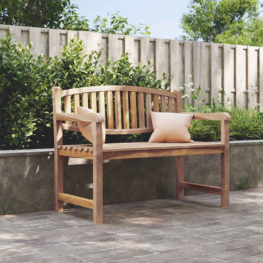 Tuinbank 114x59x87 cm massief teakhout is nu te koop bij PeponiXL, paradijselijk wonen!