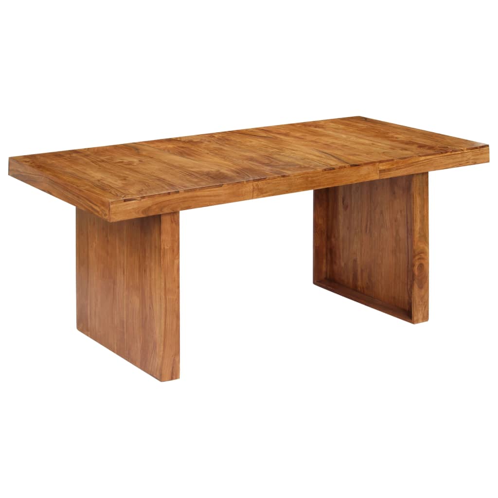 Eettafel 180x90x75 cm massief acaciahout is nu te koop bij PeponiXL, paradijselijk wonen!