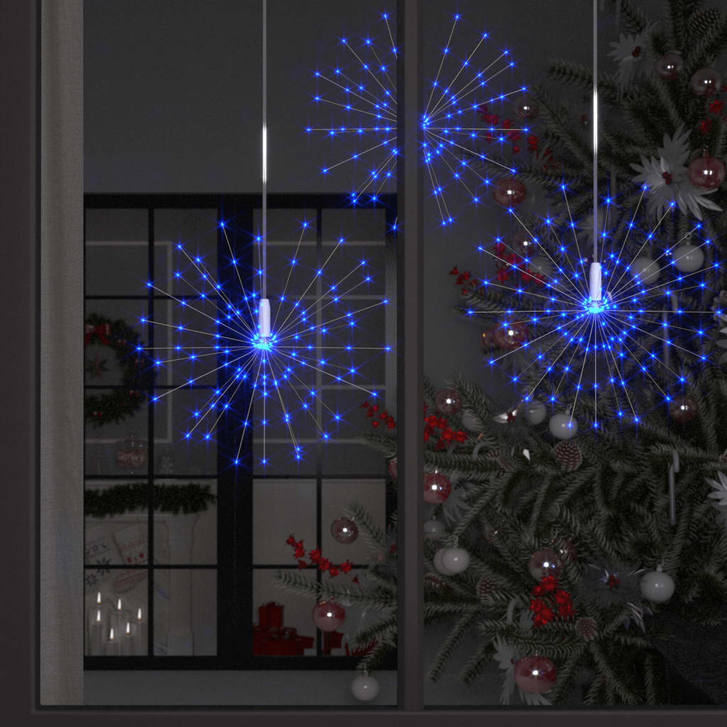 Kerstverlichting vuurwerk 140 LED's koudwit buiten 20 cm is nu te koop bij PeponiXL, paradijselijk wonen!