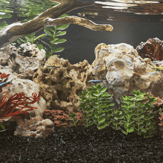 Drakenstenen gemengde kleur 25 kg 10-30 cm is nu te koop bij PeponiXL, paradijselijk wonen!