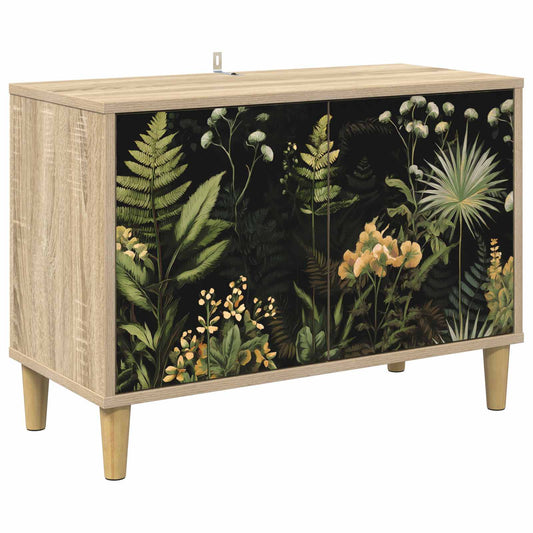 Tv-meubel RHENEN 69 x 33 x 50 cm Sonoma Bewerkt hout is nu te koop bij PeponiXL, paradijselijk wonen!