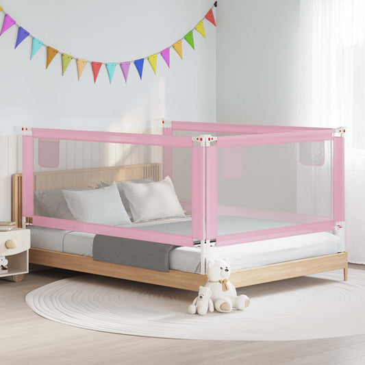 Bedhekje peuter 200x25 cm stof roze is nu te koop bij PeponiXL, paradijselijk wonen!
