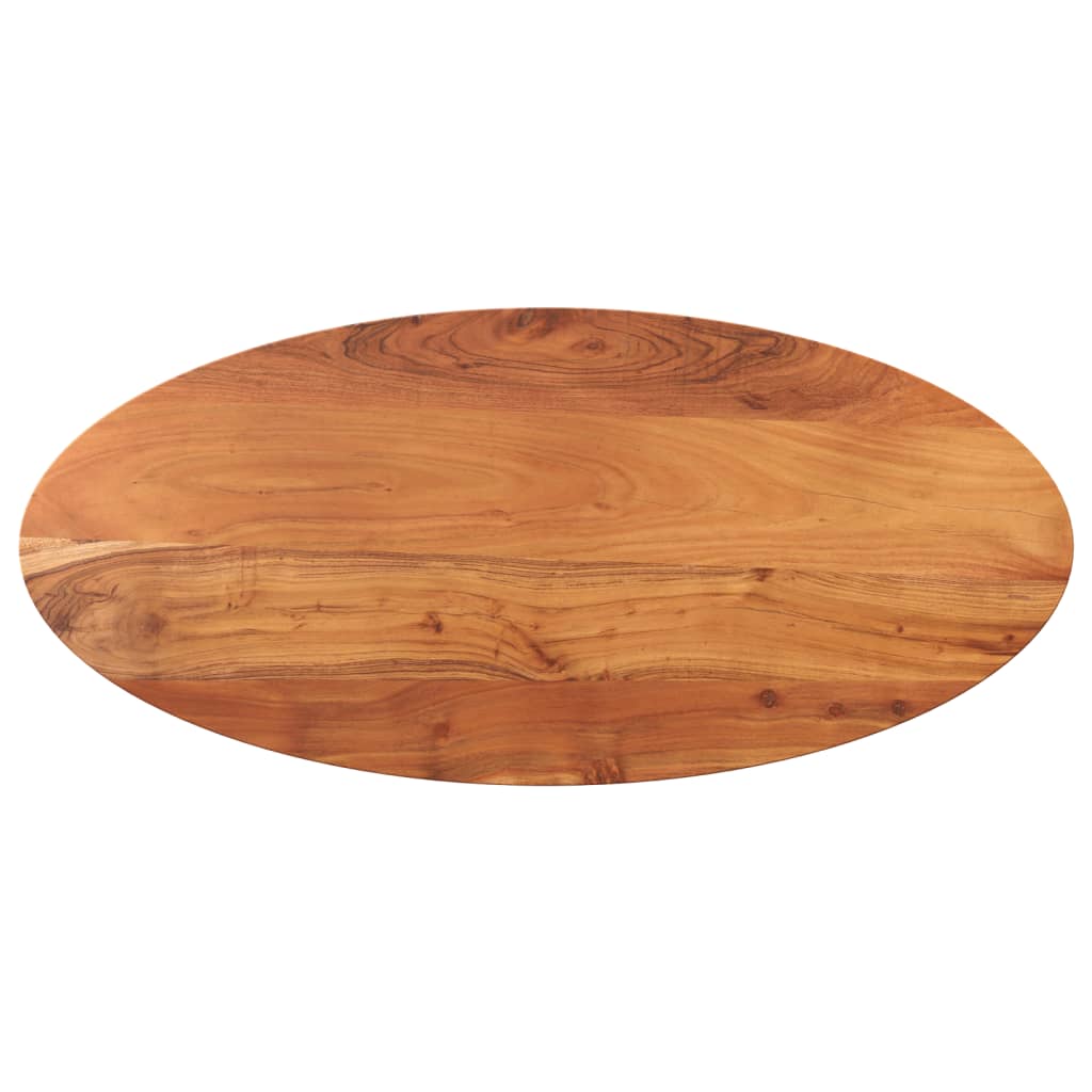 Tafelblad ovaal 110x50x2,5 cm massief acaciahout is nu te koop bij PeponiXL, paradijselijk wonen!
