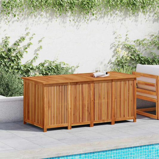 Tuinbox 200x80x75 cm massief acaciahout is nu te koop bij PeponiXL, paradijselijk wonen!