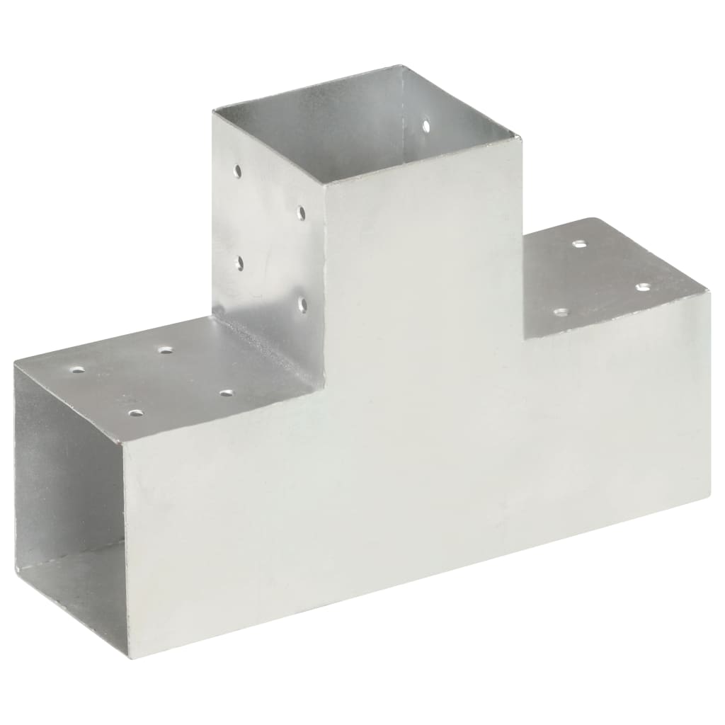 Paalverbinding T-vorm 101x101 mm gegalvaniseerd metaal is nu te koop bij PeponiXL, paradijselijk wonen!