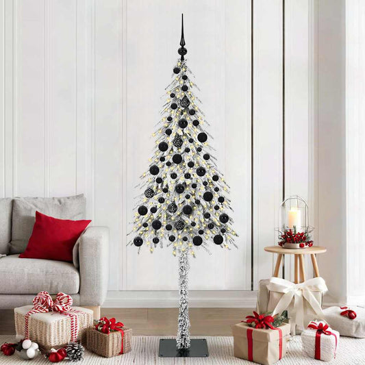 Kerstboom met 300 LED met standaard Wit 180 cm PE en staal is nu te koop bij PeponiXL, paradijselijk wonen!