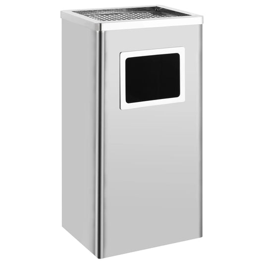 Asbak/prullenbak Hotel 45 L roestvrij staal is nu te koop bij PeponiXL, paradijselijk wonen!