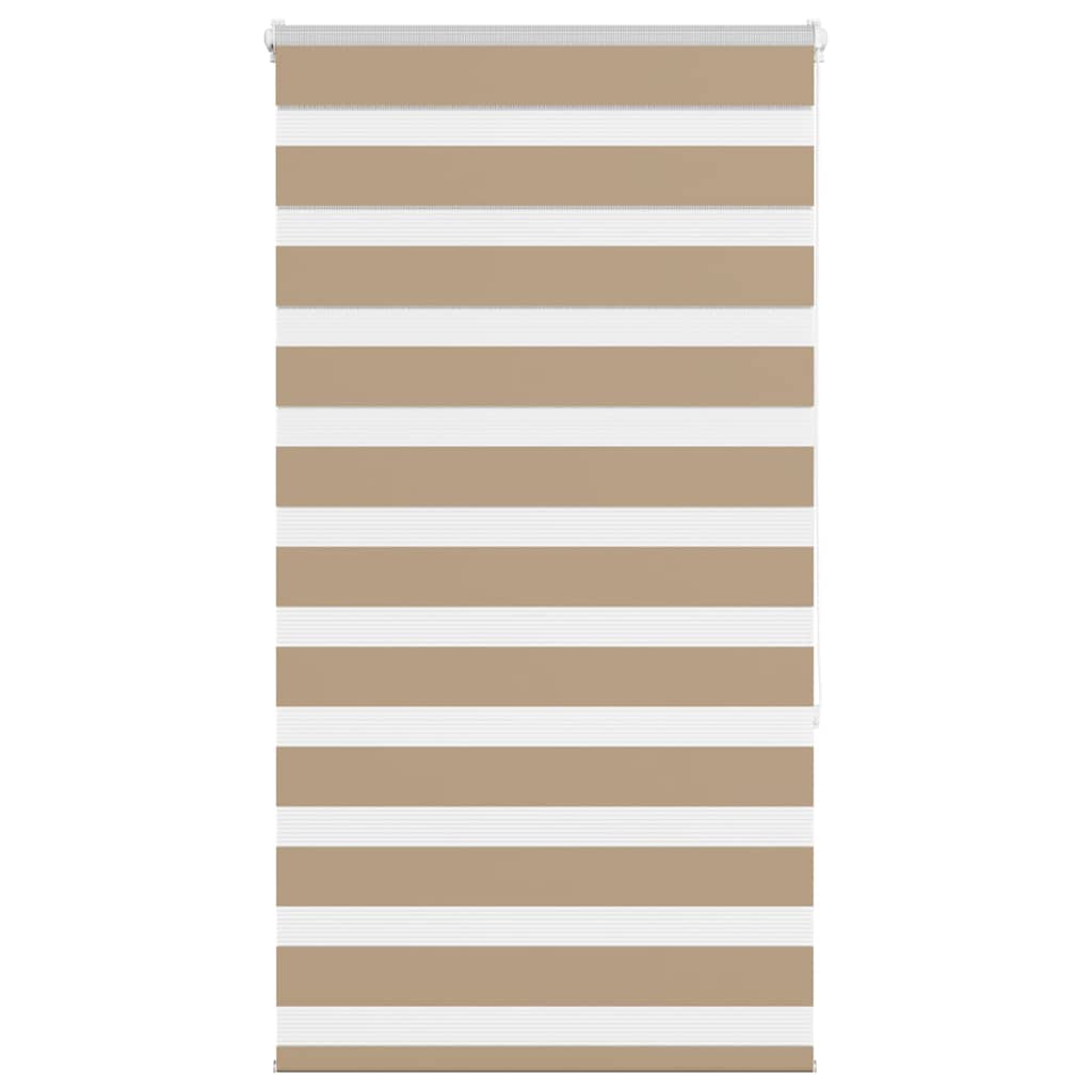 Zebra Blind 70x150 cm stofbreedte 65,9 cm polyester zandbruin is nu te koop bij PeponiXL, paradijselijk wonen!
