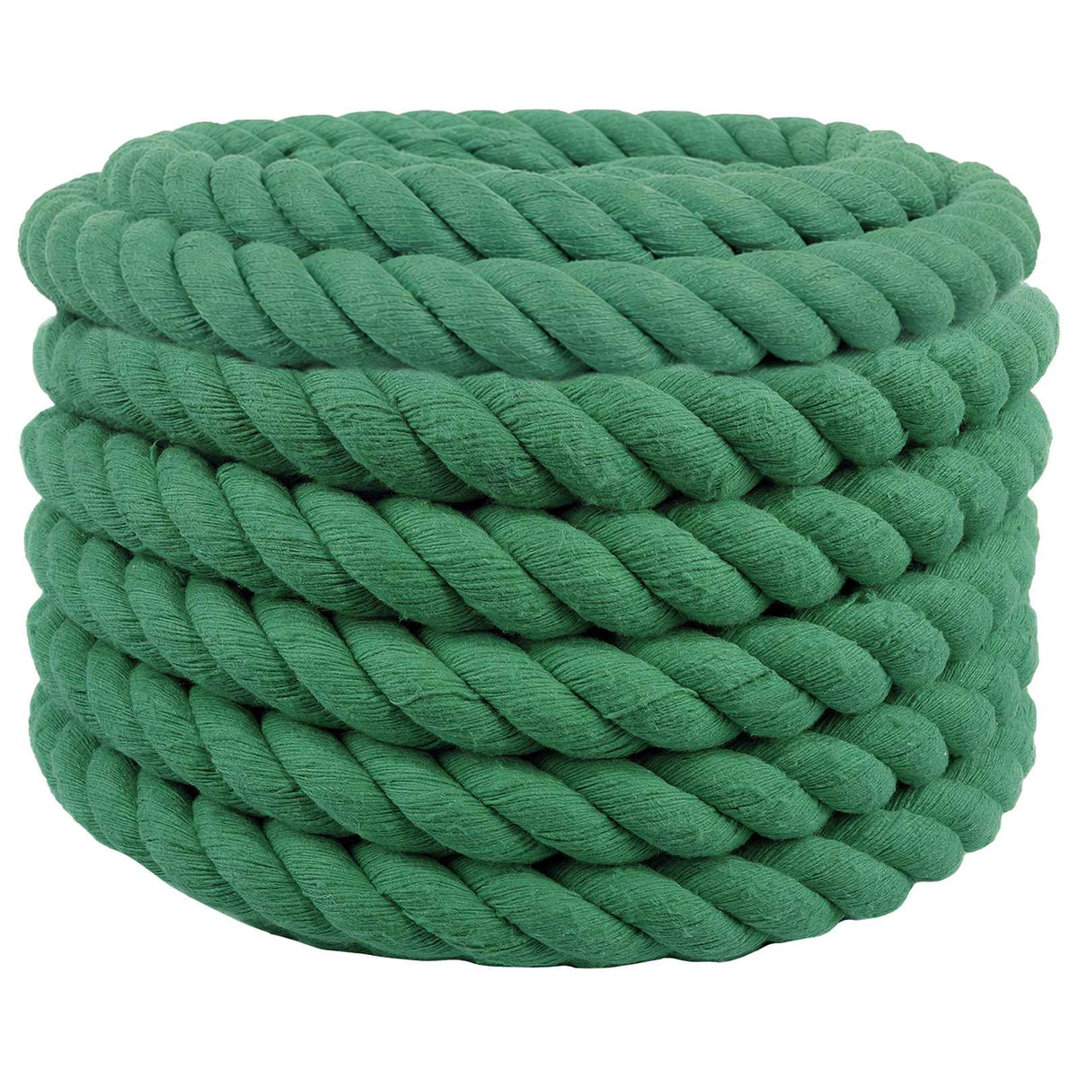 Touw Groen 4 x 4 x 2500 cm Katoen is nu te koop bij PeponiXL, paradijselijk wonen!