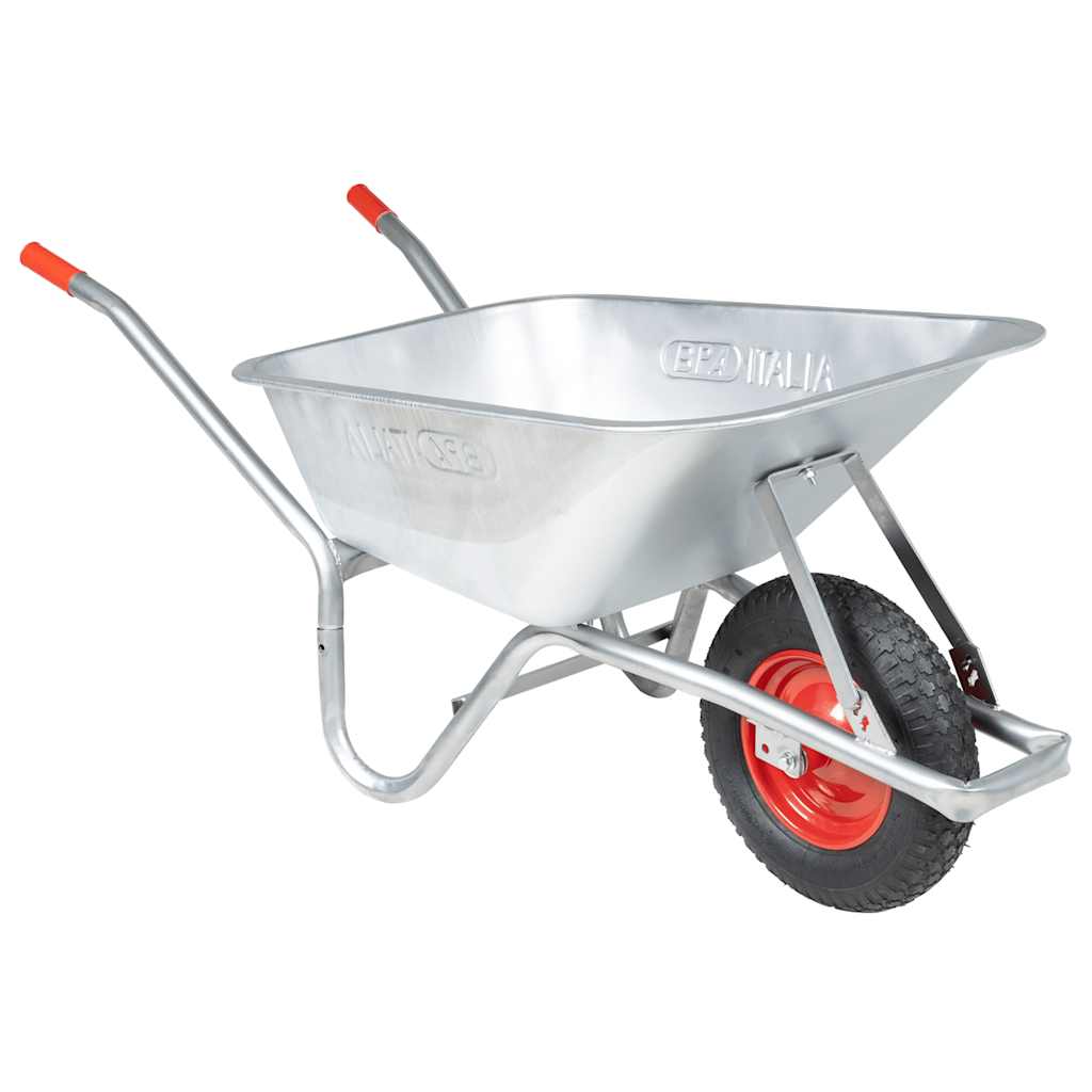 Kruiwagen 90 L 150 kg gegalvaniseerd staal en kunststof is nu te koop bij PeponiXL, paradijselijk wonen!