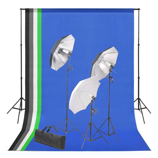 Fotostudioset met achtergrond en verlichtingsset is nu te koop bij PeponiXL, paradijselijk wonen!