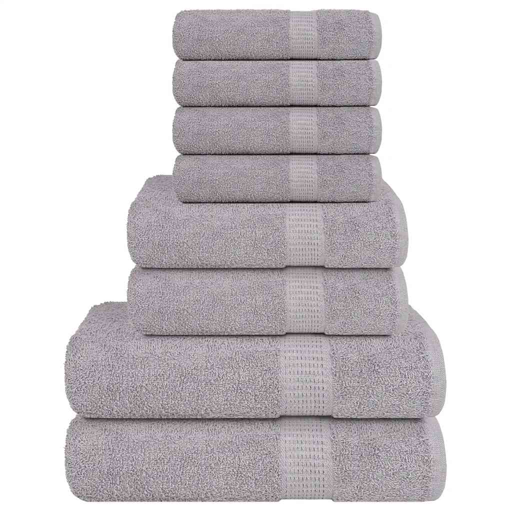 8-delige Handdoekenset FROGN 360 g/m² grijs is nu te koop bij PeponiXL, paradijselijk wonen!