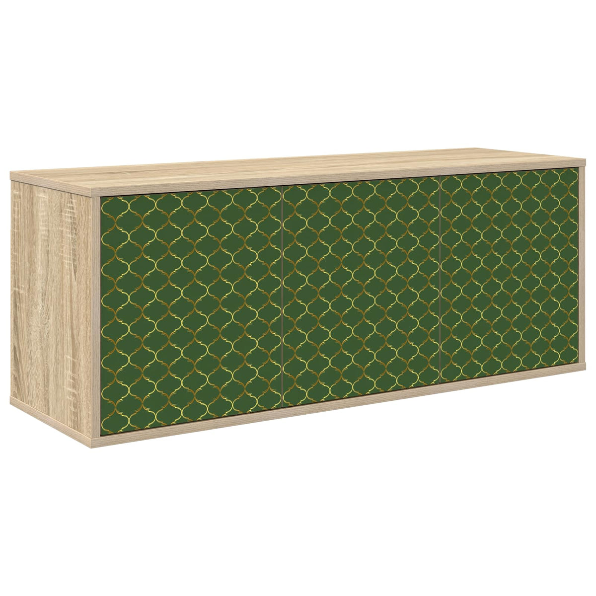 Wandgemonteerd tv-meubel GELEEN 102 x 33 x 40 cm Sonoma Eiken is nu te koop bij PeponiXL, paradijselijk wonen!