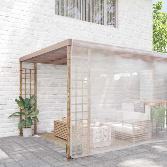 Plantenhoes Doorzichtig 8 x 12 m PE is nu te koop bij PeponiXL, paradijselijk wonen!