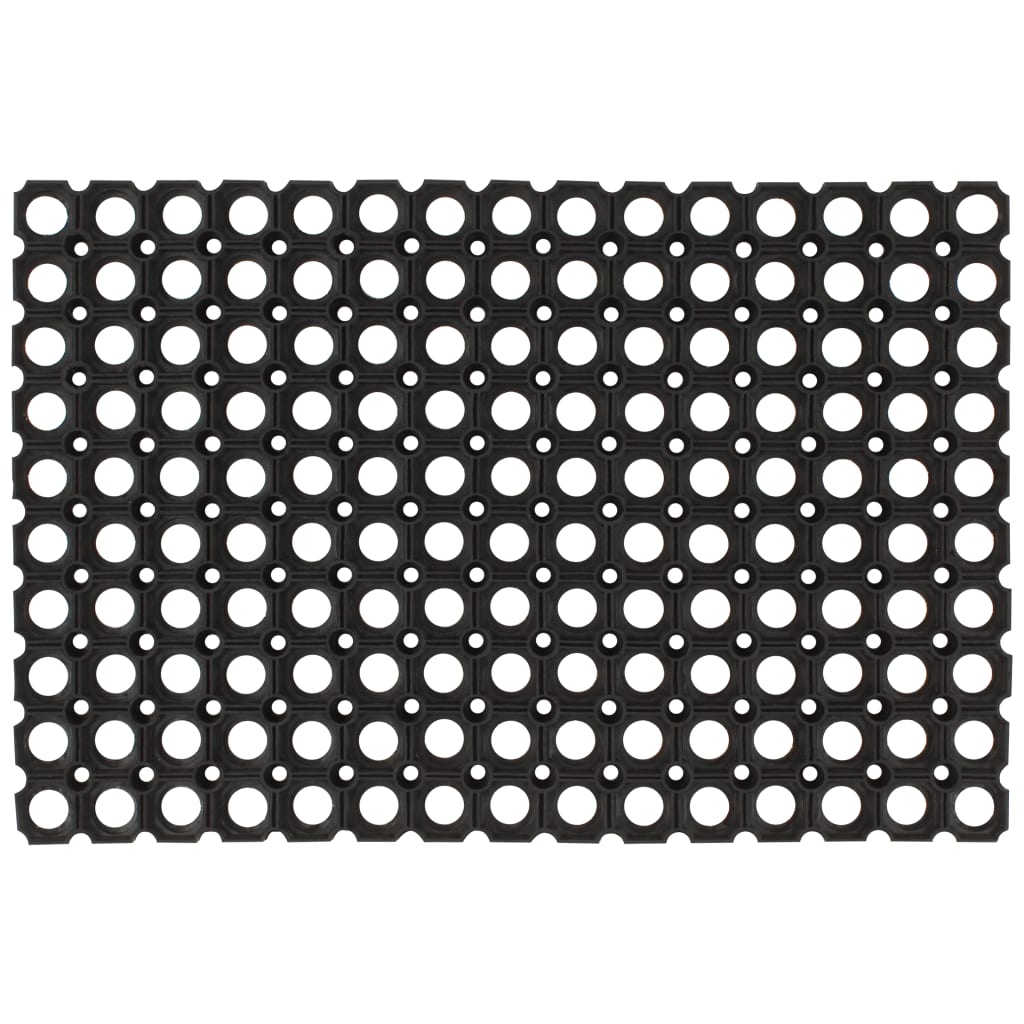 Deurmat rechthoekig 40x60 cm rubber is nu te koop bij PeponiXL, paradijselijk wonen!