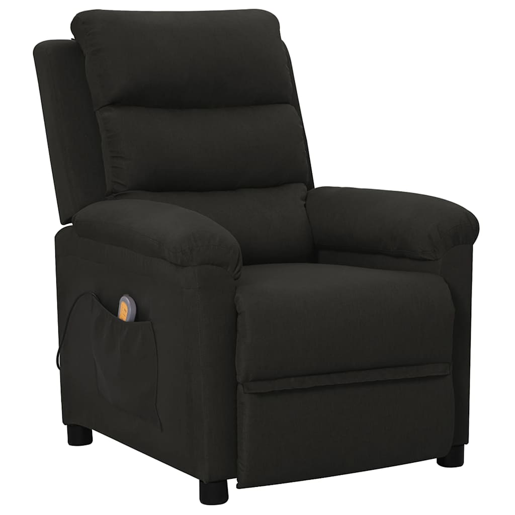 Massagestoel stof zwart is nu te koop bij PeponiXL, paradijselijk wonen!