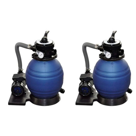 Zandfilterpompen 2 st 400 W 11000 L/u is nu te koop bij PeponiXL, paradijselijk wonen!