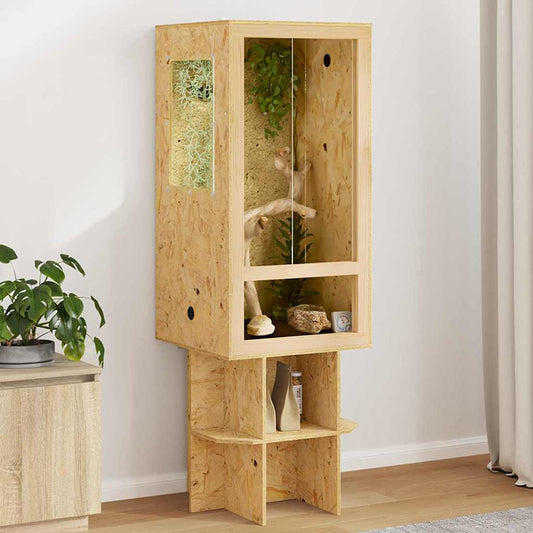 Terrarium Bruin 50 x 50 x 150 cm OSB is nu te koop bij PeponiXL, paradijselijk wonen!