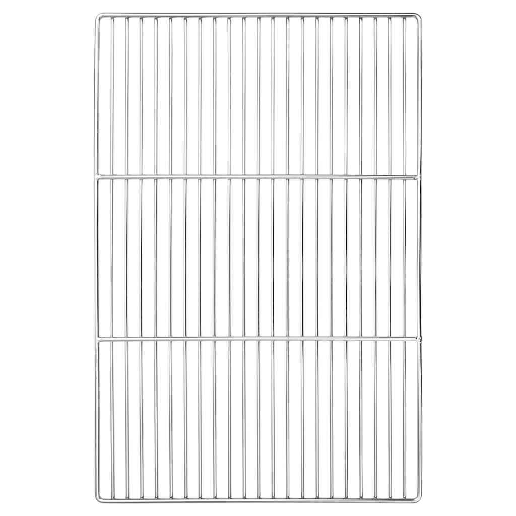 Grillrooster Zilver 60 x 40 cm Roestvrij staal is nu te koop bij PeponiXL, paradijselijk wonen!