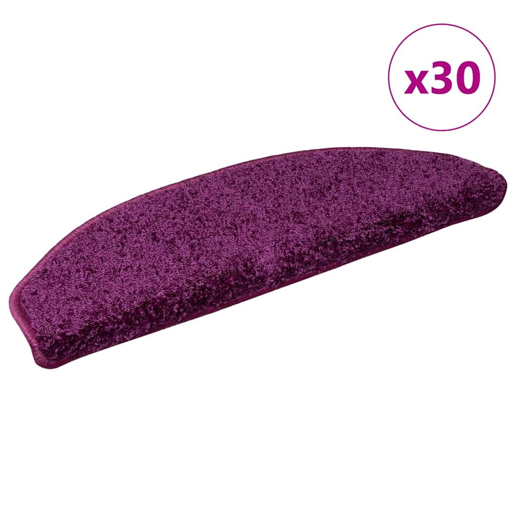Trapmatten 30 st 65x21x4 cm Violet Halfrond Groot is nu te koop bij PeponiXL, paradijselijk wonen!